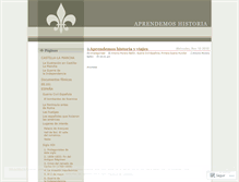 Tablet Screenshot of historiayviajes.wordpress.com