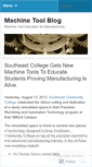 Mobile Screenshot of machinetoolblog.wordpress.com