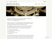 Tablet Screenshot of machinetoolblog.wordpress.com