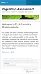 Mobile Screenshot of ecoinformatics.wordpress.com