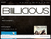 Tablet Screenshot of newbibalicious.wordpress.com