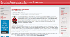 Desktop Screenshot of luganocomunista.wordpress.com