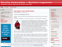 Tablet Screenshot of luganocomunista.wordpress.com