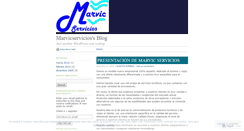 Desktop Screenshot of marvicservicios.wordpress.com