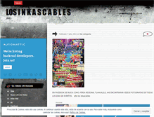 Tablet Screenshot of losinkascables.wordpress.com