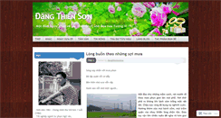 Desktop Screenshot of dangthiensonyt.wordpress.com