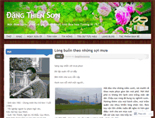 Tablet Screenshot of dangthiensonyt.wordpress.com