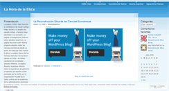 Desktop Screenshot of lahoradelaetica.wordpress.com