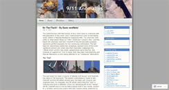 Desktop Screenshot of 911anomalies.wordpress.com