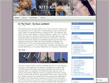 Tablet Screenshot of 911anomalies.wordpress.com