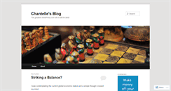 Desktop Screenshot of chantelle1runner.wordpress.com