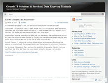 Tablet Screenshot of itsolutionsmalaysia.wordpress.com