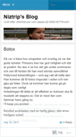Mobile Screenshot of niztrip.wordpress.com