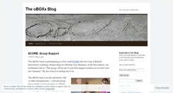 Desktop Screenshot of oboxxblog.wordpress.com