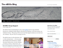 Tablet Screenshot of oboxxblog.wordpress.com