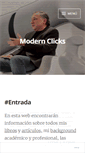 Mobile Screenshot of modernclicks.wordpress.com