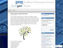 Tablet Screenshot of excelgate.wordpress.com