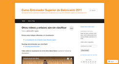 Desktop Screenshot of cse2011.wordpress.com