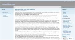 Desktop Screenshot of connectindo.wordpress.com