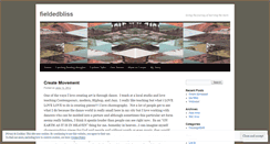 Desktop Screenshot of fieldedbliss.wordpress.com