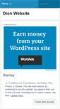 Mobile Screenshot of dionwebsite.wordpress.com
