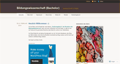Desktop Screenshot of bildungsprozess.wordpress.com