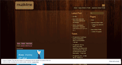 Desktop Screenshot of muzik4me.wordpress.com