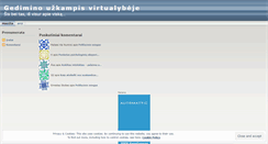 Desktop Screenshot of padrikosmintys.wordpress.com