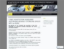 Tablet Screenshot of cablerenault.wordpress.com