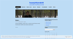 Desktop Screenshot of huseyinkavak44.wordpress.com