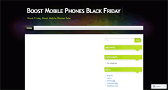 Desktop Screenshot of boostmobilephonesblackfriday.wordpress.com