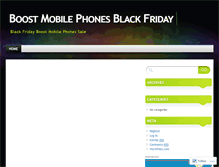 Tablet Screenshot of boostmobilephonesblackfriday.wordpress.com