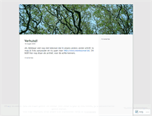 Tablet Screenshot of iemandanders.wordpress.com