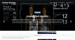 Desktop Screenshot of kristinmarting.wordpress.com