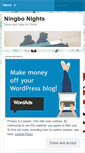 Mobile Screenshot of ningbonights.wordpress.com