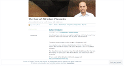 Desktop Screenshot of izadlawofattraction.wordpress.com