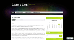 Desktop Screenshot of cafeycalor.wordpress.com