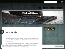 Tablet Screenshot of fiskeeliten.wordpress.com