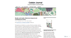 Desktop Screenshot of catalanjournal.wordpress.com