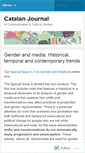 Mobile Screenshot of catalanjournal.wordpress.com