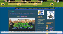 Desktop Screenshot of futbolunizar.wordpress.com