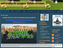 Tablet Screenshot of futbolunizar.wordpress.com