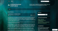 Desktop Screenshot of conginacioncontable.wordpress.com