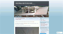 Desktop Screenshot of andyidsinga.wordpress.com