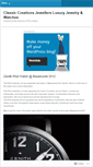Mobile Screenshot of classiccreations.wordpress.com