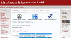 Desktop Screenshot of italianoucv.wordpress.com