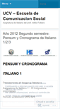 Mobile Screenshot of italianoucv.wordpress.com