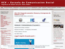Tablet Screenshot of italianoucv.wordpress.com