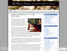 Tablet Screenshot of labonnecuisine.wordpress.com