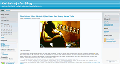 Desktop Screenshot of kuliahaja.wordpress.com